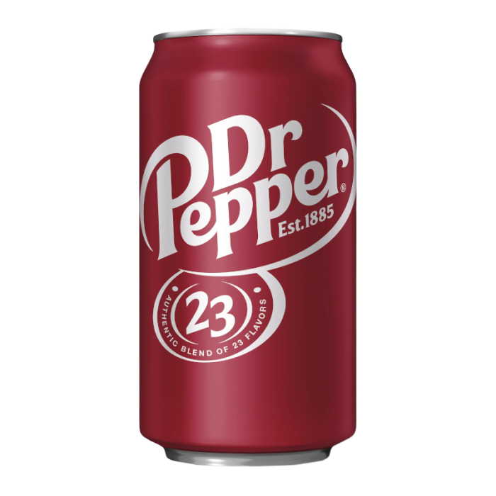 Lata original de Dr Pepper